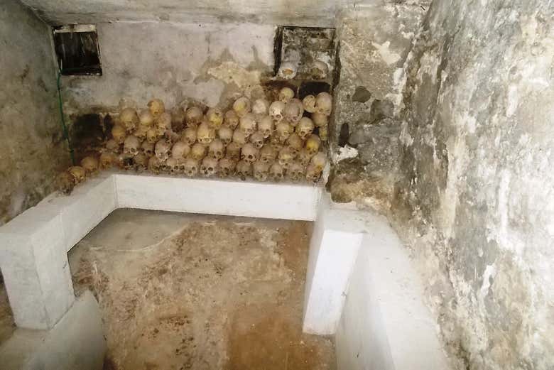 Cripta de la iglesia de El Santísimo Salvador