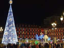 Plaza Mayor en Navidad