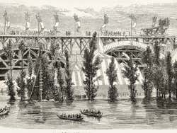 Ilustración de un puente